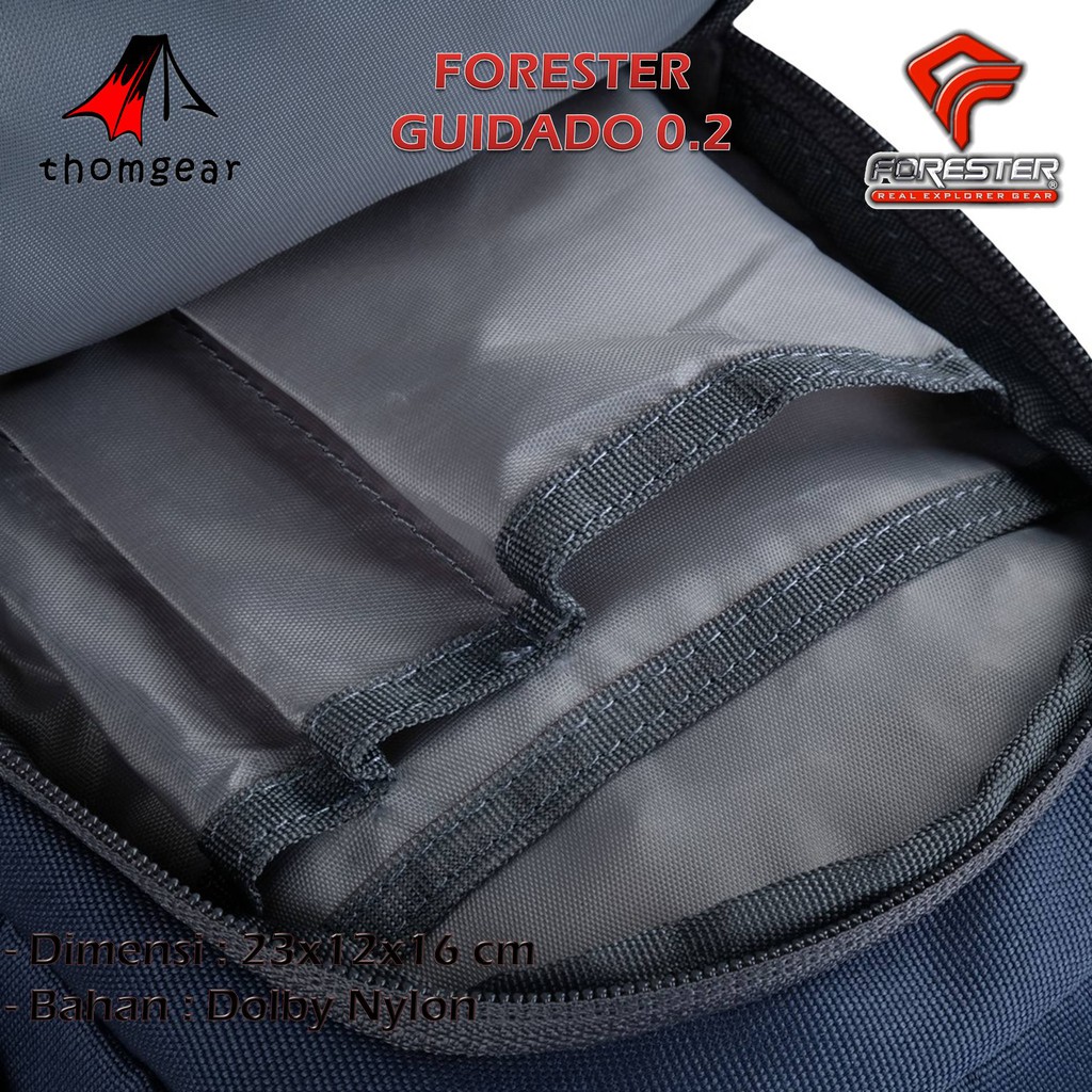 Thomgear Forester 30284 Tas Slempang Travel Pouch Guidado 0.2 + Cb Original