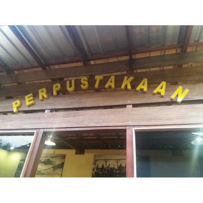 

letter akrilik timbul