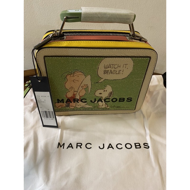 Marc Jacobs Snoopy mini box bag / tas perempuan