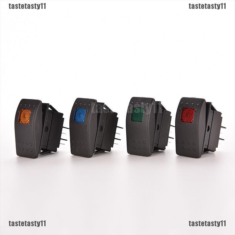 【 taty 】 Saklar Toggle Rocker Lampu LED 12V 20A Tahan Air untuk ARB karling Rocker