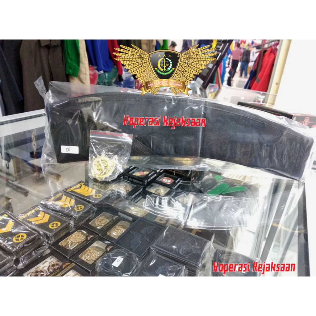 TOPI MUT KEJAKSAAN WANITA/CEWEK GOL 2 BONUS PIN | BIVAKMUT KEJAKSAAN CEWEK