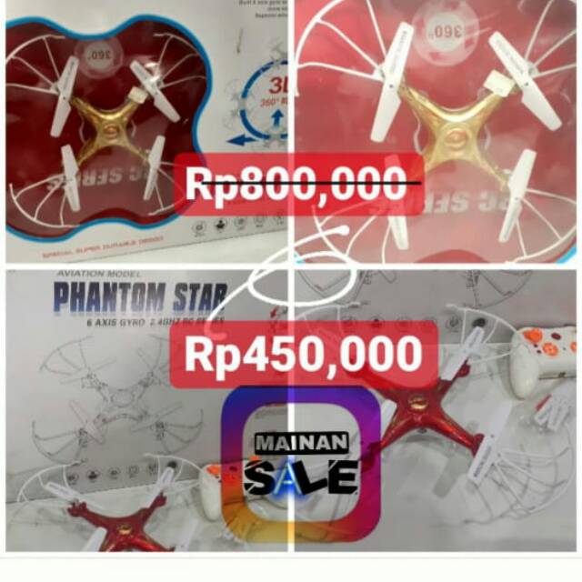 Mainan dron phanton star