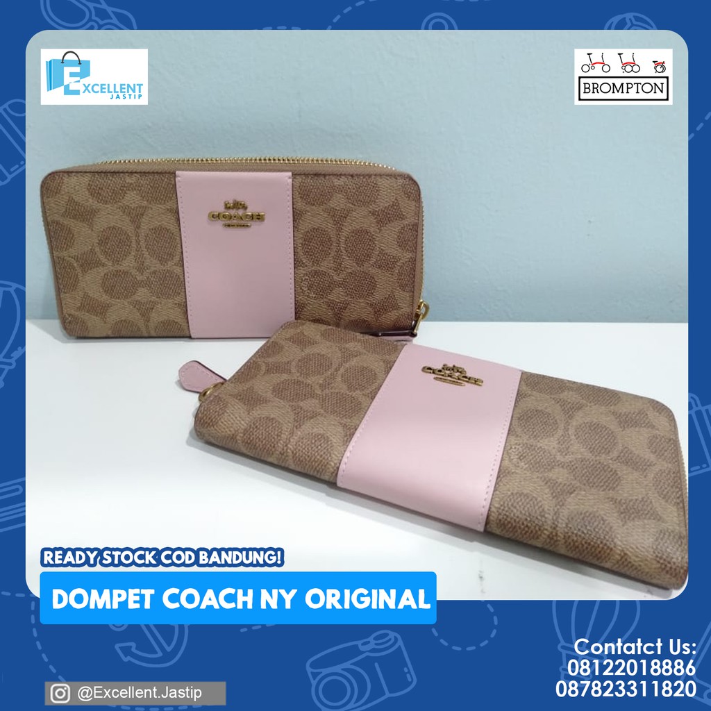 Dompet Coach New York Asli Original
