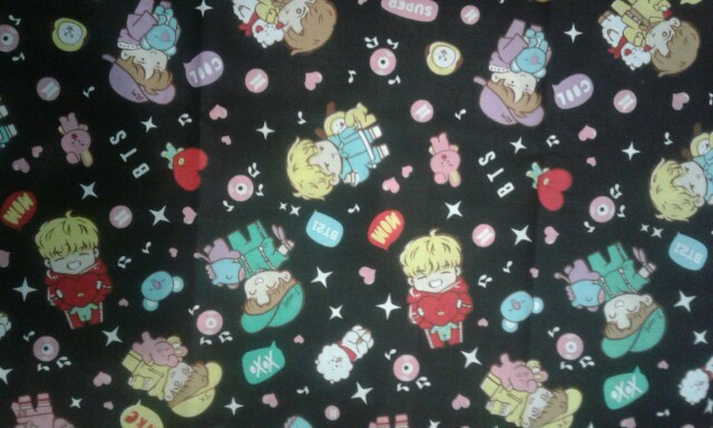 Bts Pesona - Kain Sprei Katun Lokal Meteran Star Bintang Kecil