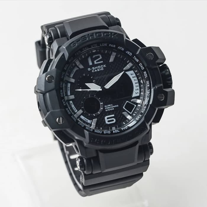 TERMURAH jam tangan casio g shock gpw 1000 gshock gpw1000 full black Berkualitas