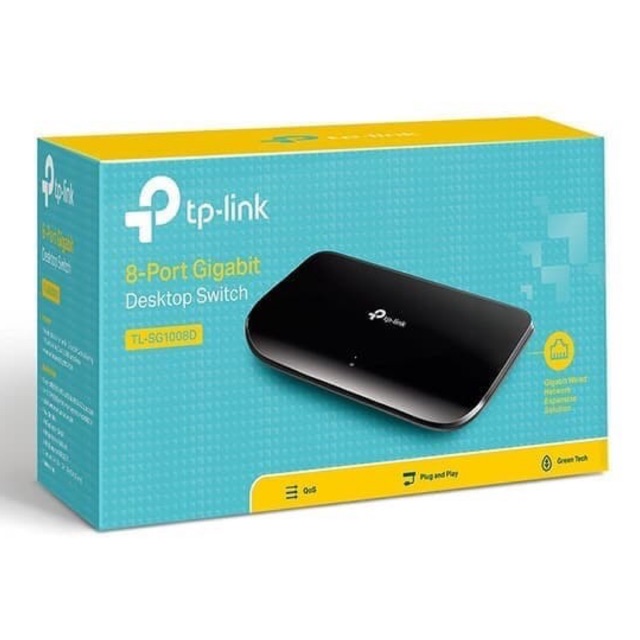 TP-Link TL-SG1008D 8-port Gigabit Switch Hub | TPLINK 8 port GARANSI RESMI