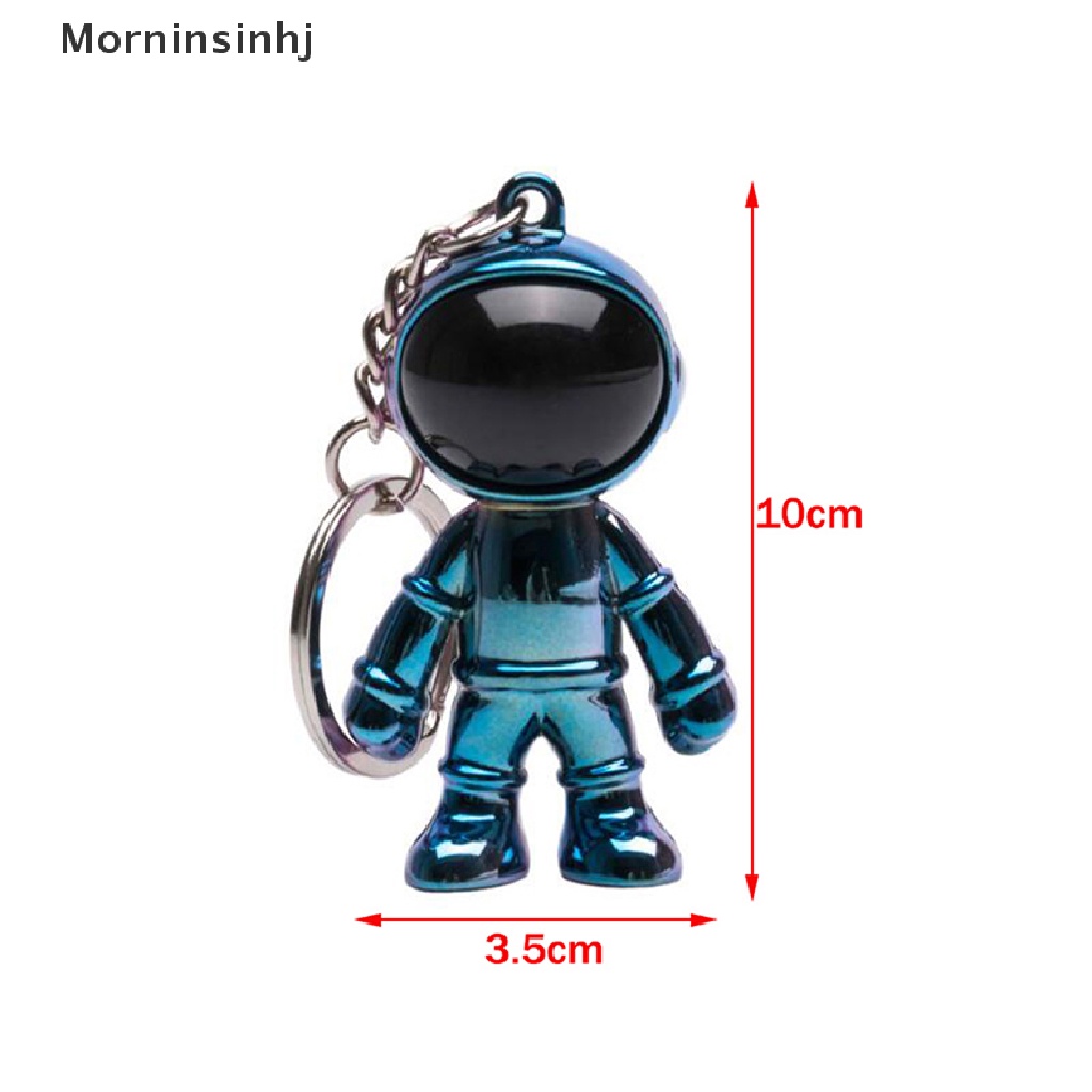 Gantungan Kunci Bentuk Robot Luar Angkasa Astronot 3D Handmade Bahan Alloy Untuk Pria