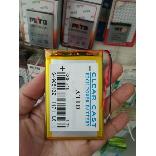 Baterai batre batrai tablet Advan T2A T2C T2E T2G T2F T2H MITO T61 T81 T80 T59 T89 Evercoss AT1G