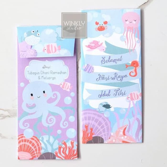 

Custom Amplop Lebaran Anak Angpao Idul Fitri Angpau Hari Raya KIDS K13