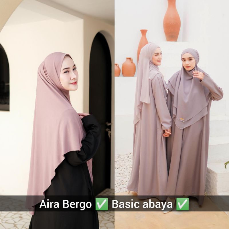 TITIP AIRA BERGO DAN BASIC ABAYA BY ALARETA ID