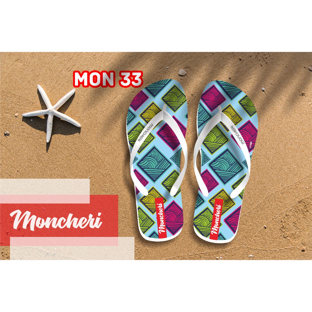 Sandal Wanita MONCHERY Clothing(9) Promo NEW lucu