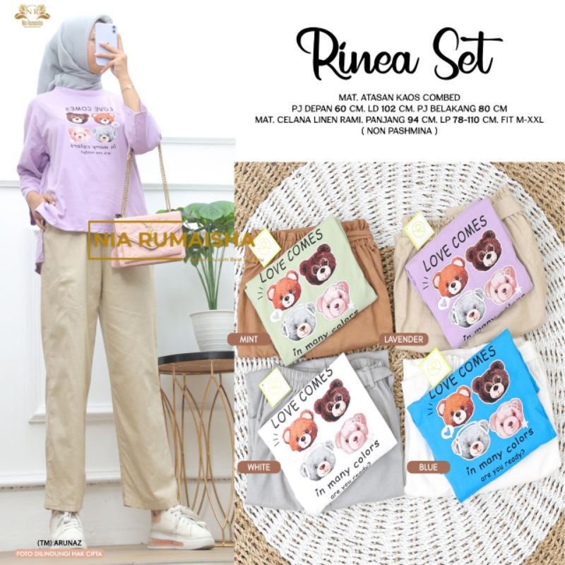 One Set by NIA RUMAISHA || MAT. KATUN COMBAD + LINEN