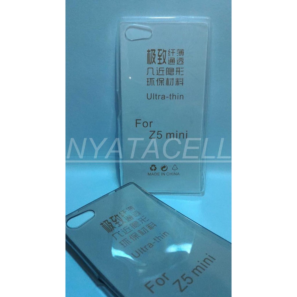 NEW CASE ULTRATHIN SONY XPERIA Z5+ PLUS /ULTRA THIN/SOFTCASE/SOFT/SILIKON - HITAM MILENIA