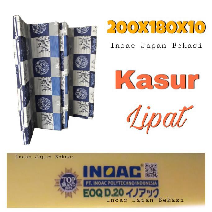 Kasur Lipat Busa Inoac 200X180X10 Original Sabyansraf
