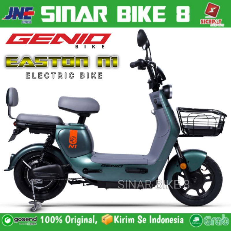 Sepeda Listrik Electric E Bike GENIO EASTON N1 By United 600 Watt