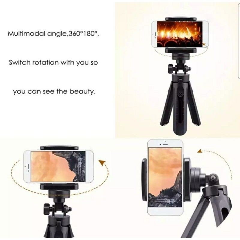 Tripod Support Mini Extaedable Wtih Holder 360 - Mini Tripod Hp Kamera