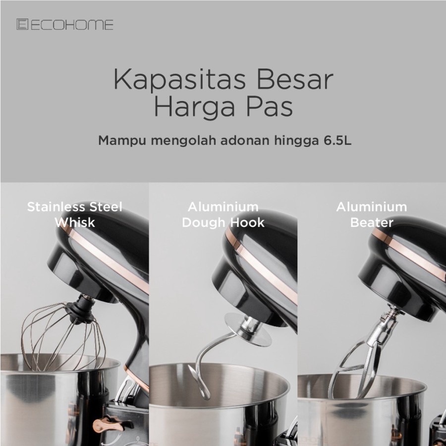 Ecohome ESM999 Stand Mixer Noble ESM-999 Pengaduk Adonan