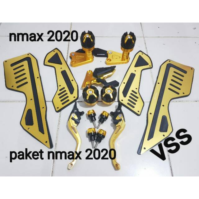 PAKETAN N MAX NEW2020 BORDES NMAX NEW2020 JALU AS RODA HANDLE REM PELINDUNG KNALPOT NMAX