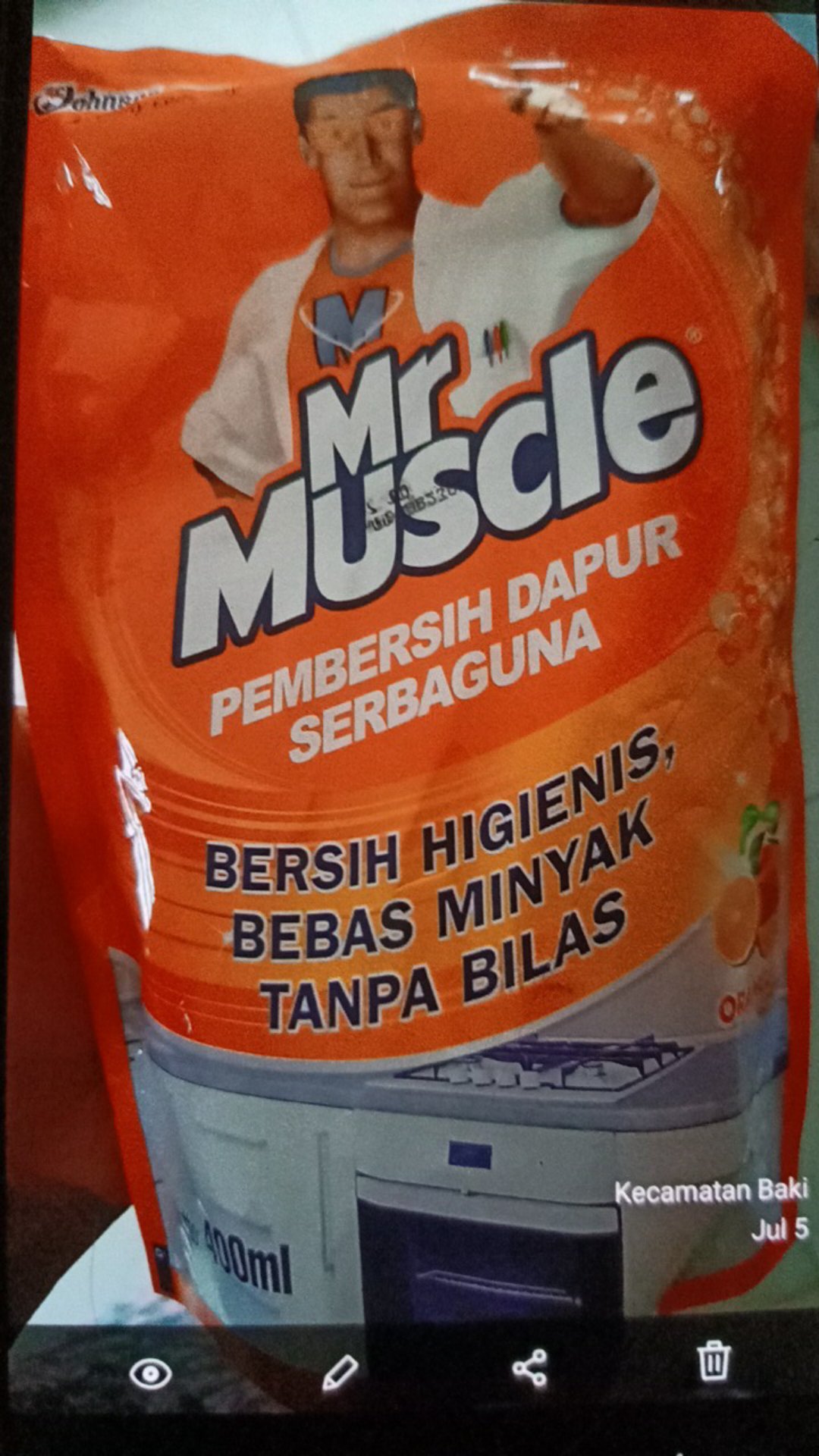 Mr Muscle Pembersih Dapur 400ml