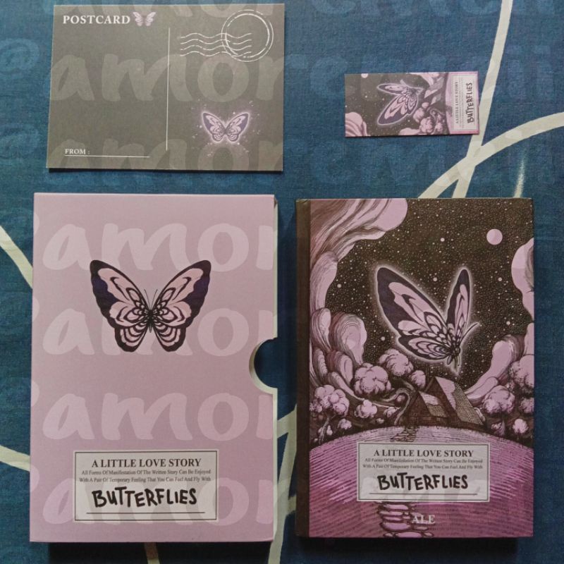 PRELOVED NOVEL BUTTERFLIES BY ALESACAKES