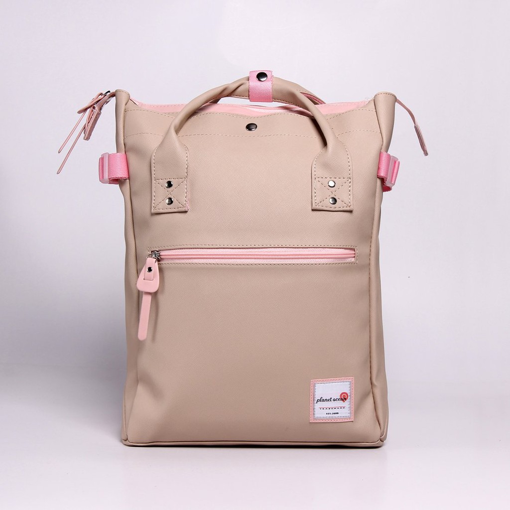 PLANET OCEAN TGR 601524 Cream Tas Ransel Punggung / Backpack