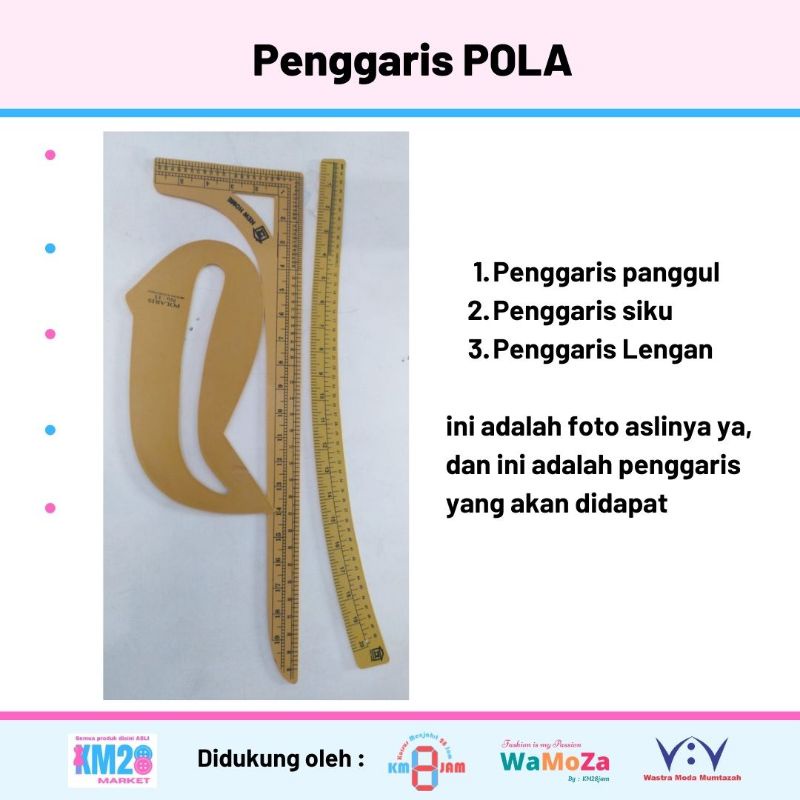 

penggaris pola