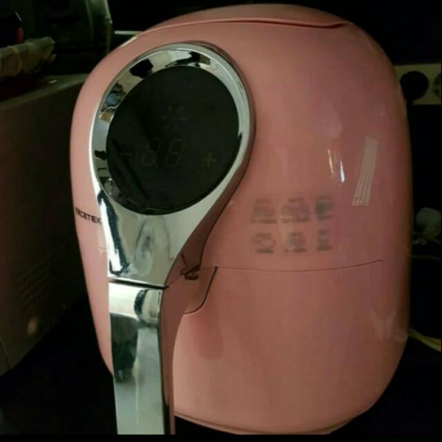 Penggorengan Udara Excetex E-333 Kuche Air Fryer Oil Free Fryer 80%