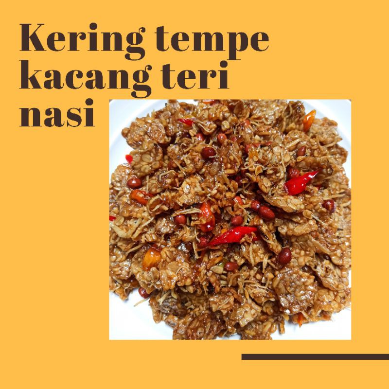 

BARU! KERING TEMPE KACANG TERI NASI 500 GRAM KERING TEMPE TERI KACANG KERING TEMPE TERI MEDAN KACANG