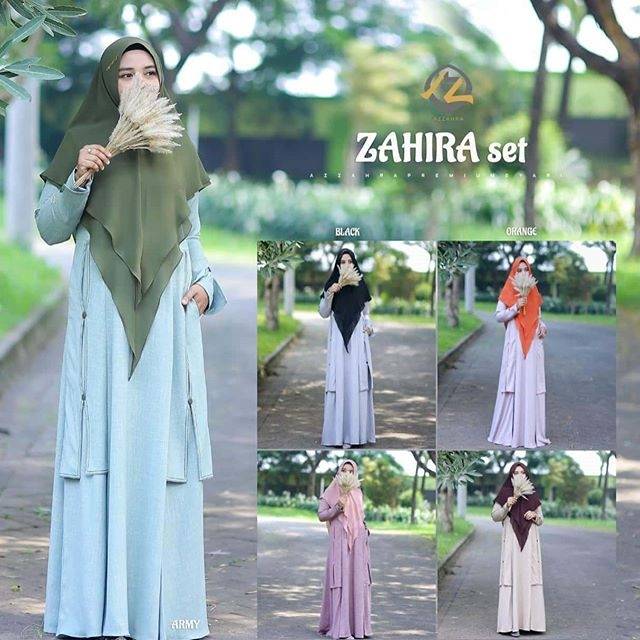Zahira set by Azzahra premium syari