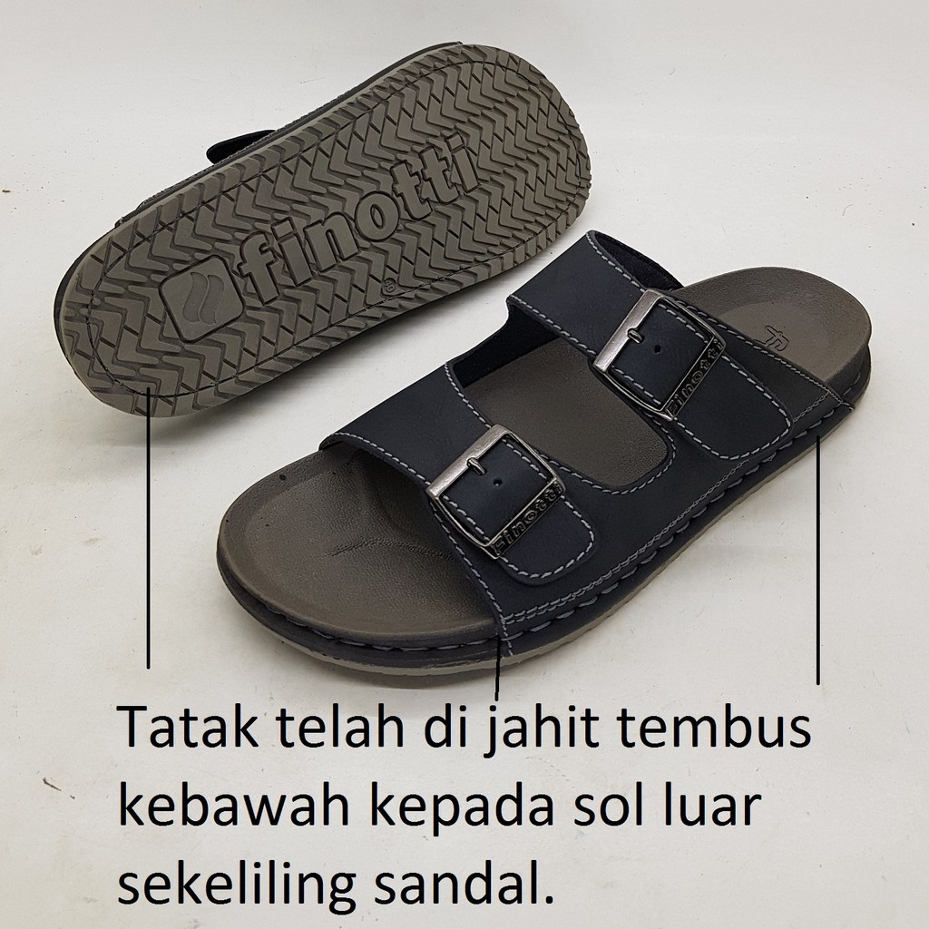 Sandal pria KULIT SINTETIS premium Finotti FY