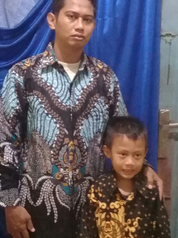 Batik Couple Keluarga Sania Ruffle Ori Ndoro Jowi Dnt Motif Gurita Kuning