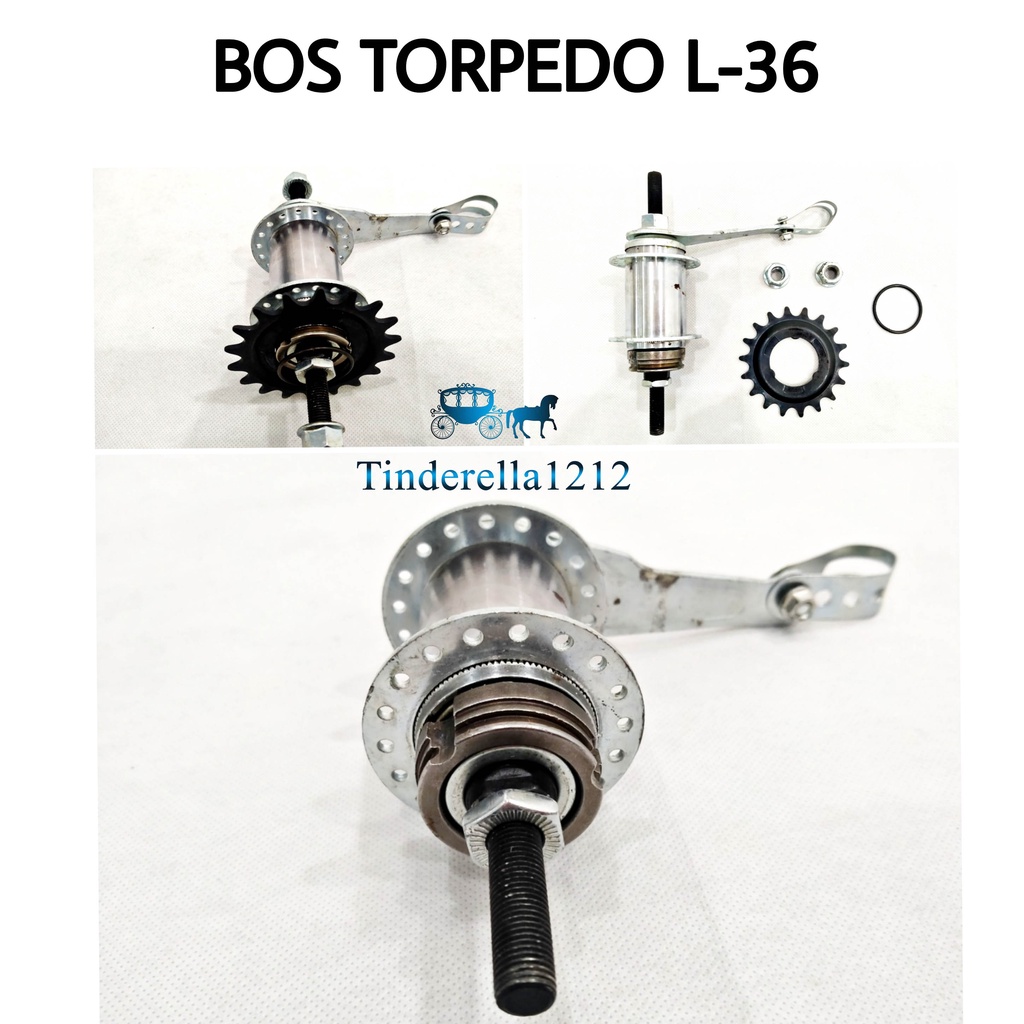 BOS SEPEDA FIXIE COASTER (TORPEDO) L-36
