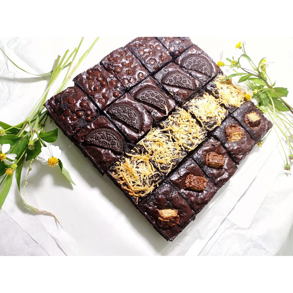 

Brownies Choco / Brownies Sekat/ Fudgy Choco Brownies