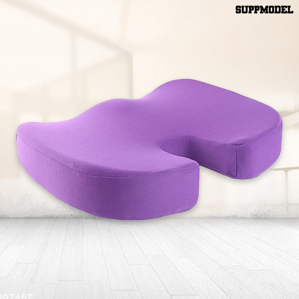 Suppmodel Bantal Duduk Memory Foam Gel Desain Ergonomis Nyaman Untuk Mobil