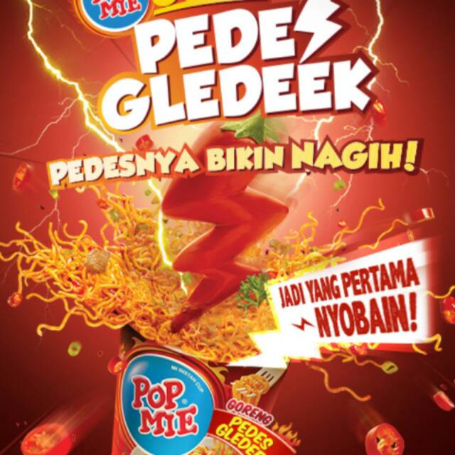 

POP MIE GORENG PEDES GLEDEEK