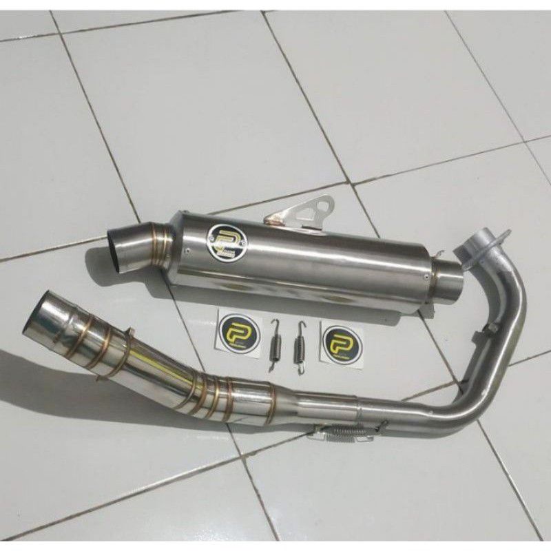 KNALPOT RACING PEKAJAMAN FOR SONIC CB150R VIXION FU R15 Scorpio dll
