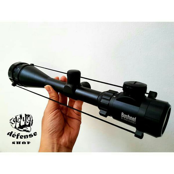 Telescope Bushnell 6-24X50A0EG Teropong SunShade -Self Defense Shop-