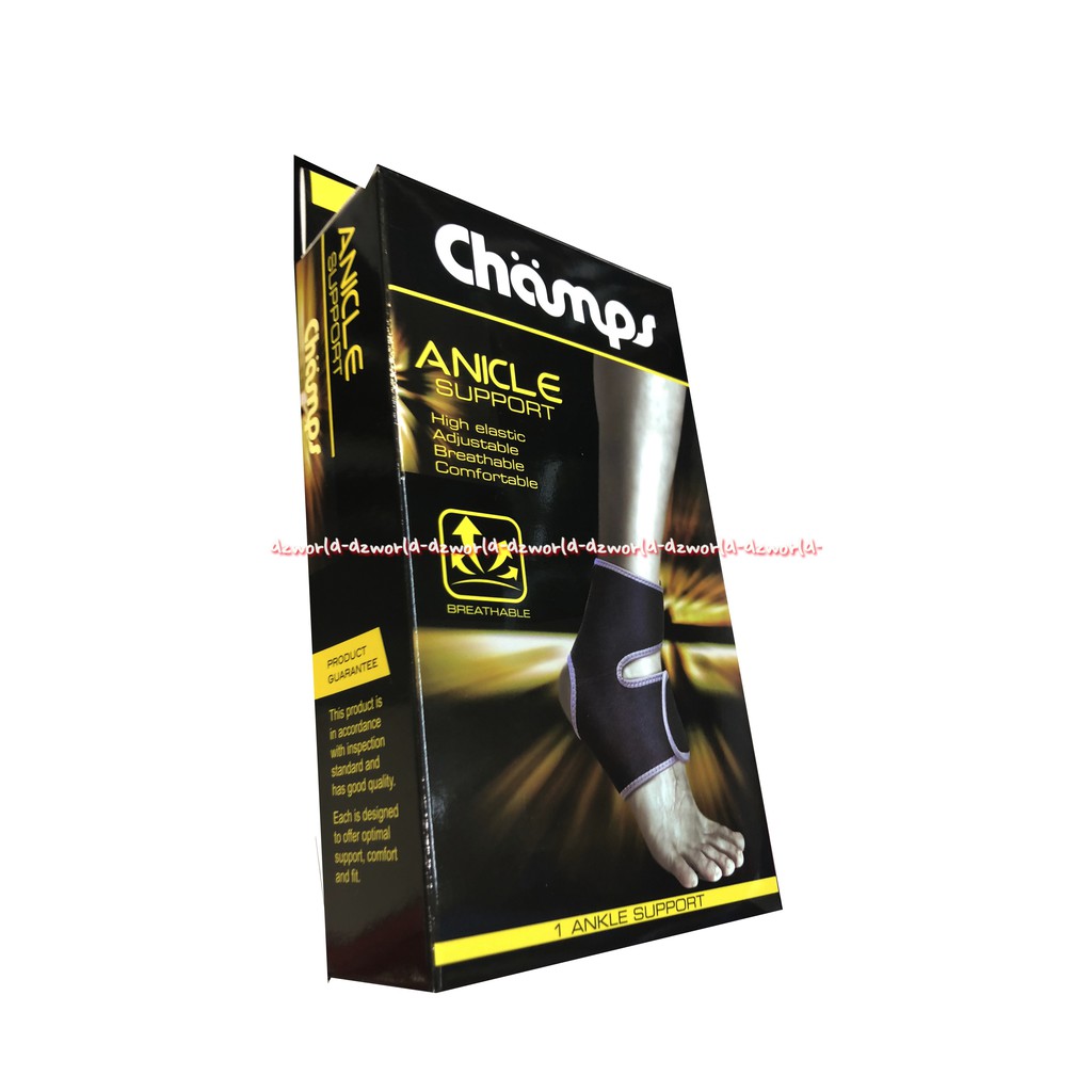 Landstro Champs Ankle Support Alat Pelindung Tumit Kaki Pelindung Engkel Kaki Champ Camp