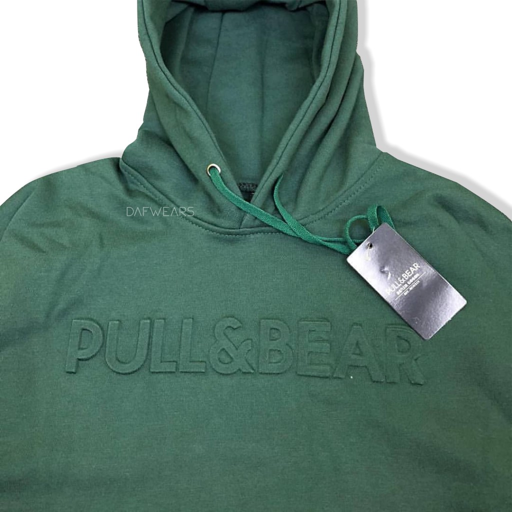 Hoodie PULL&BEAR Embossed Logo