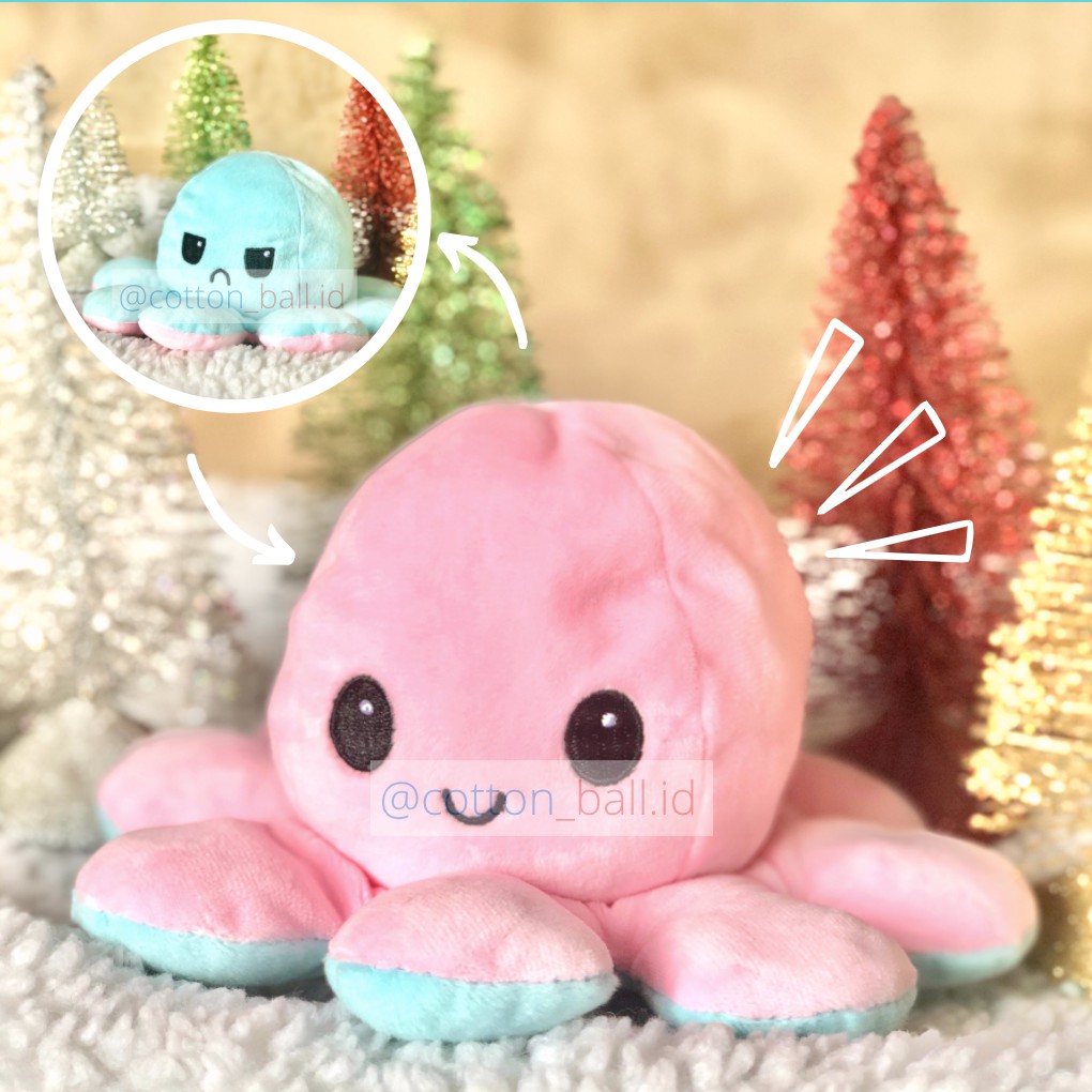 Reversible Octopus Cotton Ball Tik Tok