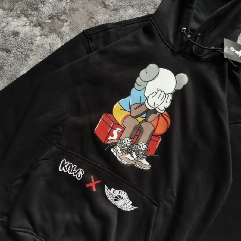 Sweater Hoodie Jordan X Kaws 23 Premium Hight Quality Fulltag&amp;Lebel