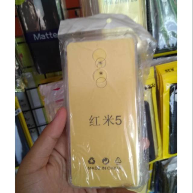 ANTI CRACK XIOAMI REDMI 5 SOFTCASE ANTICRACK