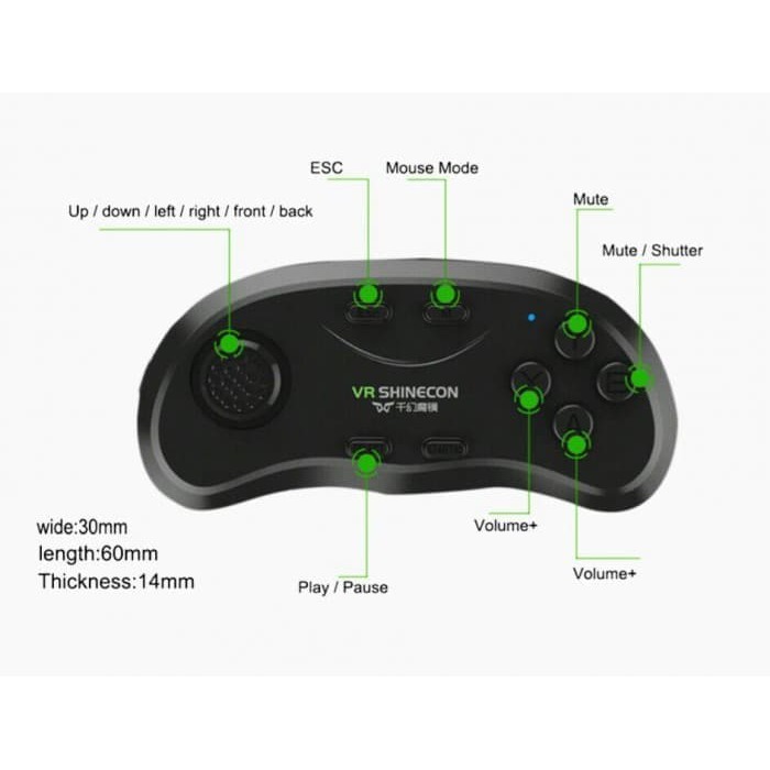 vr shinecon joystick