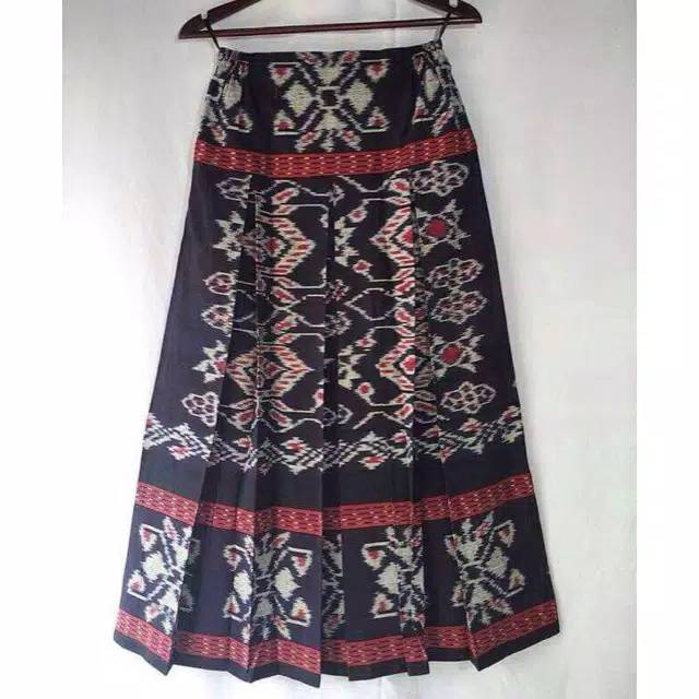 Rok tenun motif kupang original