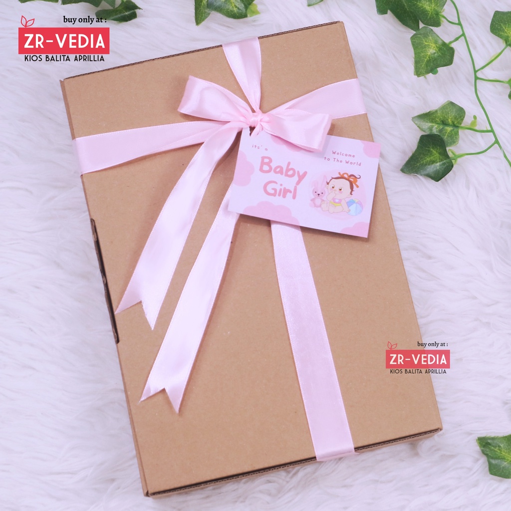 [QUEEN] Hampers Baby Girl 0-18 Month / Gift Dress Hadiah Kado Lahiran Bayi Perempuan Bulan New Born ZR Vedia