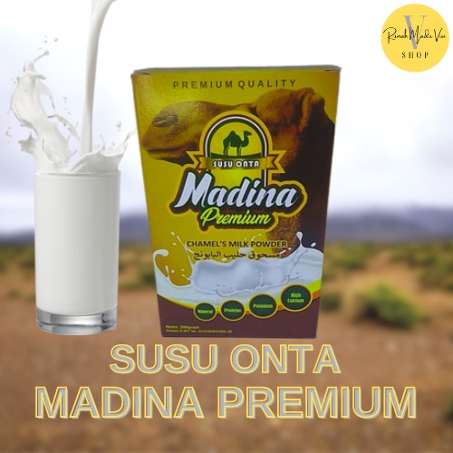 

Susu Onta Unta Madina Premium Quality 200 Gr / Chamel's Milk Powder