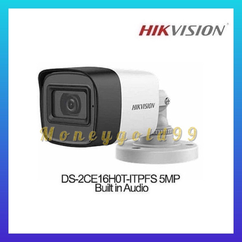 Kamera Cctv HIKVISION Outdoor DS-2CE16HOT-ITPFS Built-in Mic Audio