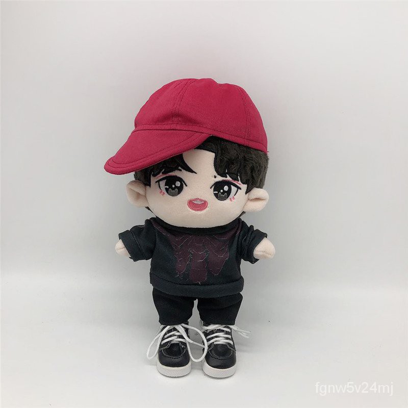 The Untamed Star Street Dance Wang Yibo Plush Doll Stuffed Toy Clothes Costume Cos Cosplay Cute Love