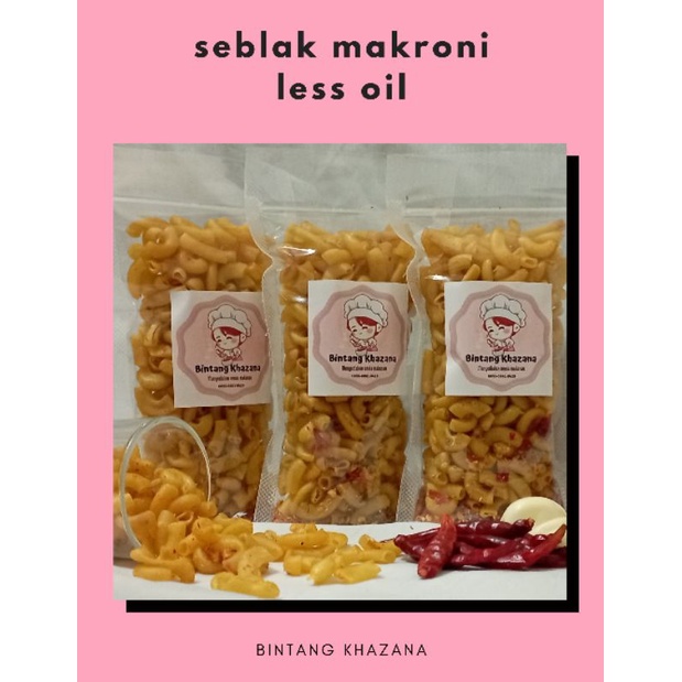 

Seblak Makroni Tanpa Minyak (Standing Poch 85 gram)