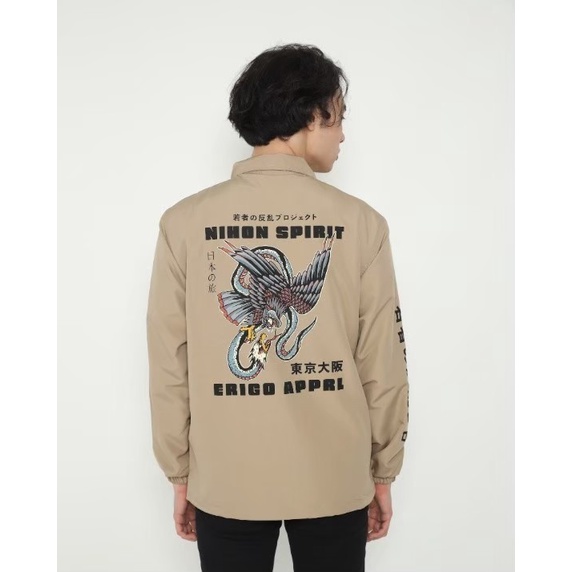 Jaket Pria Parasut Coach Style Jepang Tren Masa Kini Terbaru Tahun 2022 - Bisa Bayar Ditempat (COD)